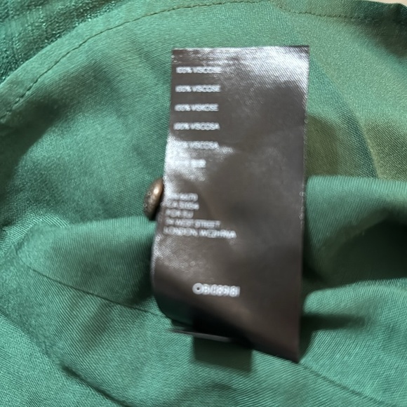 MAEVE ANTHROPOLOGIE Emerald Amber Tiered Tunic Popover Mini Dress Size Medium M - Picture 8 of 8